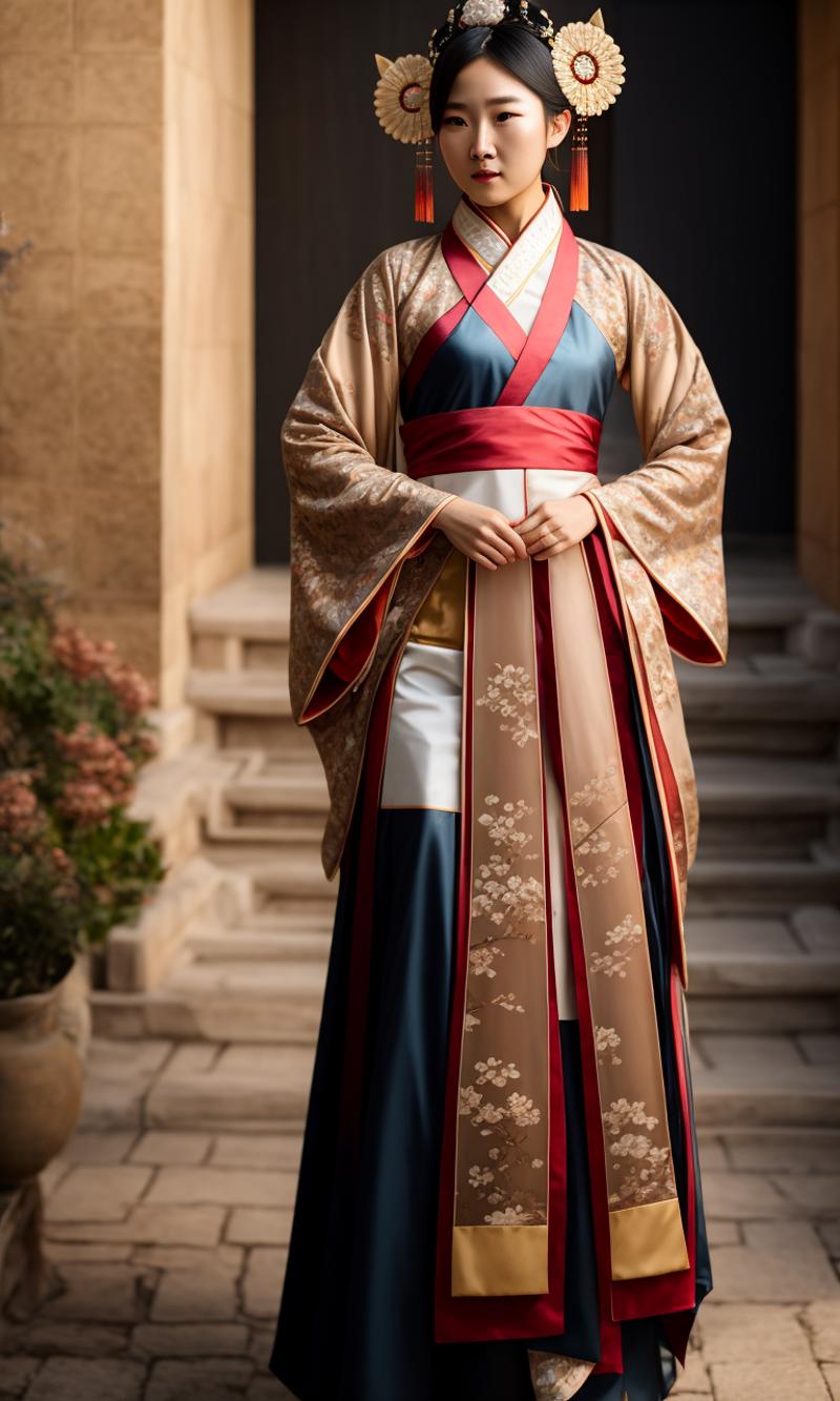 00158-1895382457-((full body shot)) photo of beautiful chinese concubine in hanfu, with a brilliant, impossible striking headpiece, dramatic stud.png